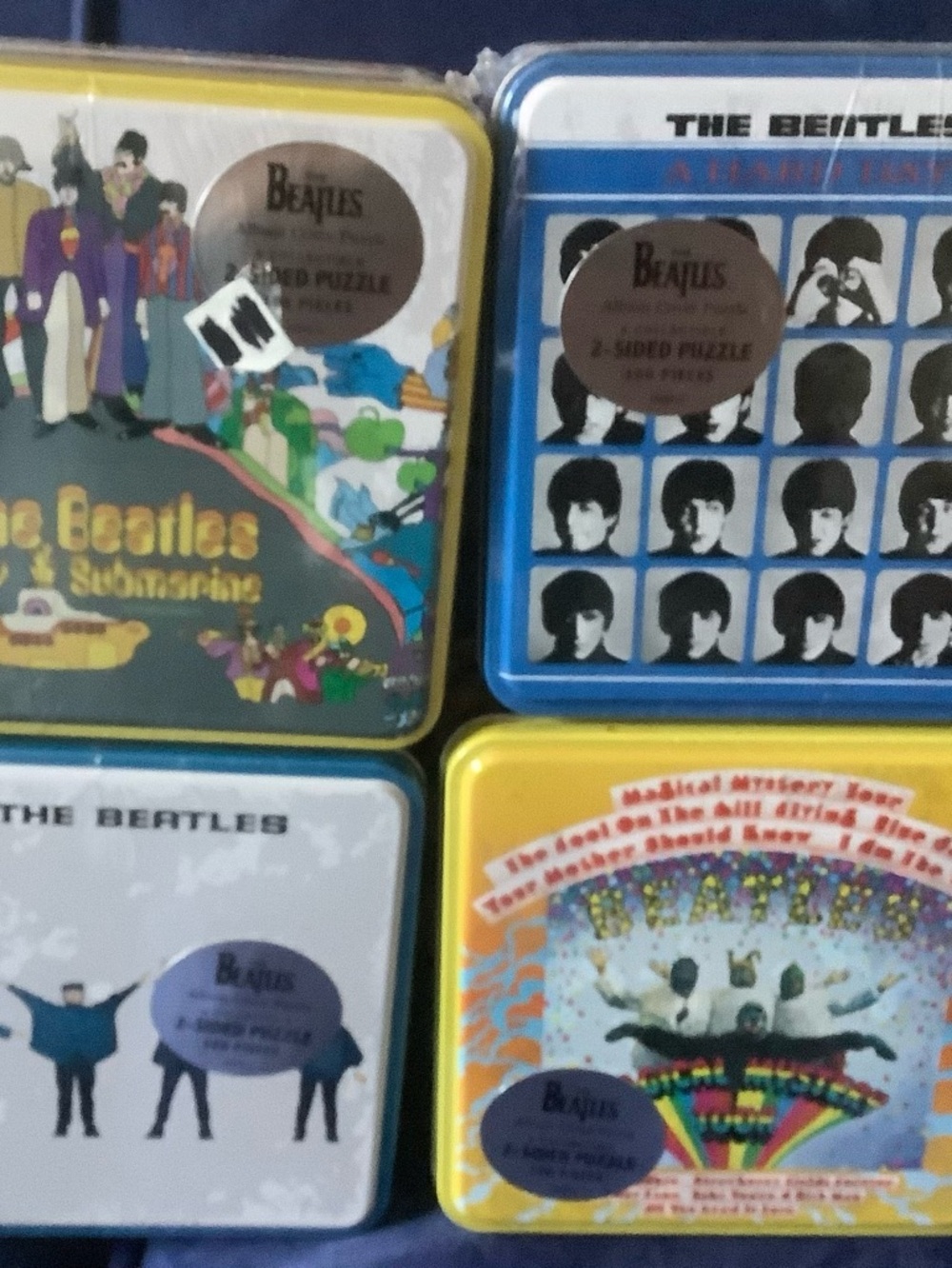 The Beatles Puzzle Album Cover Collection.
Lot of 4 or will sell individually.